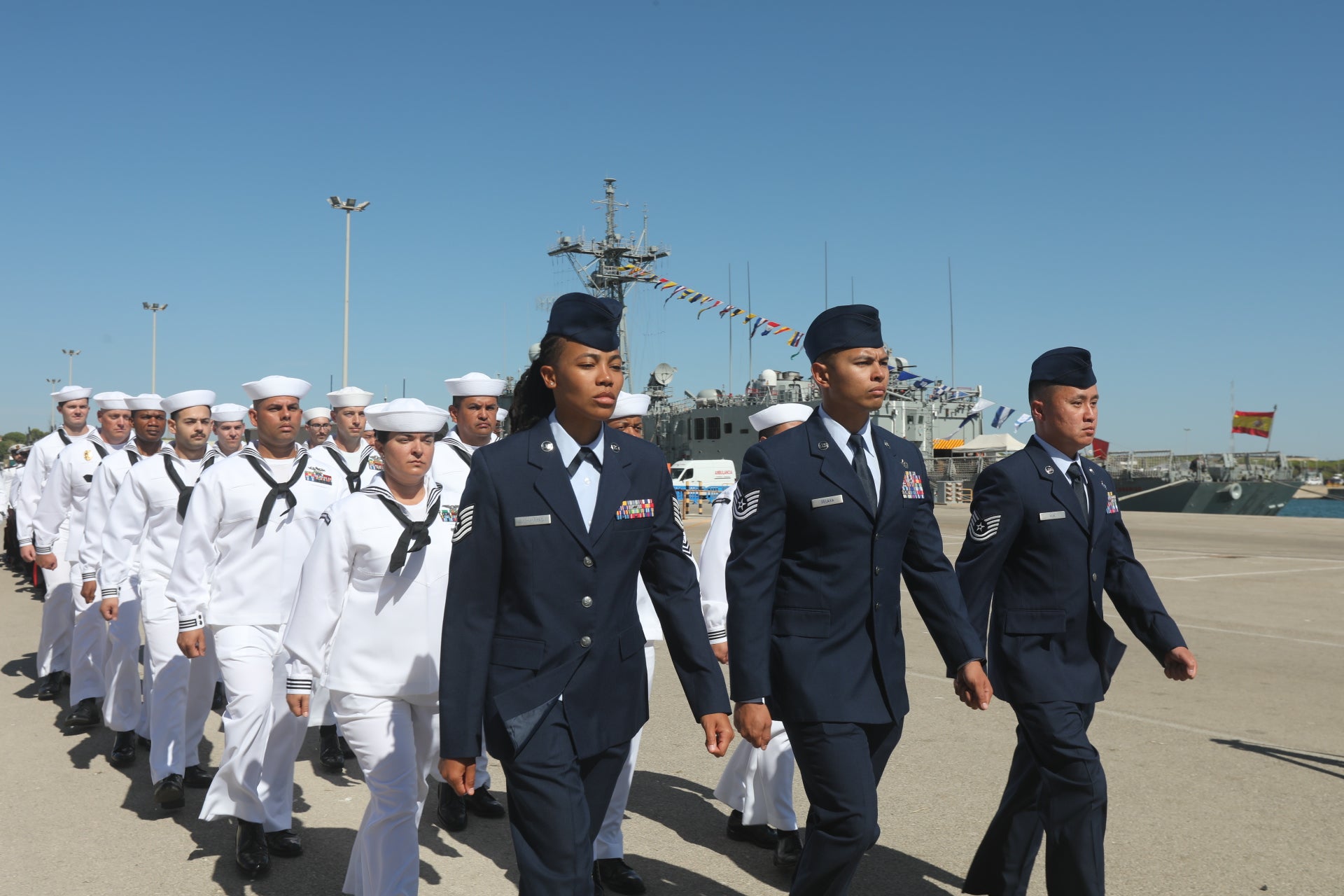 Fotos: Aniversario de la base americana en Rota