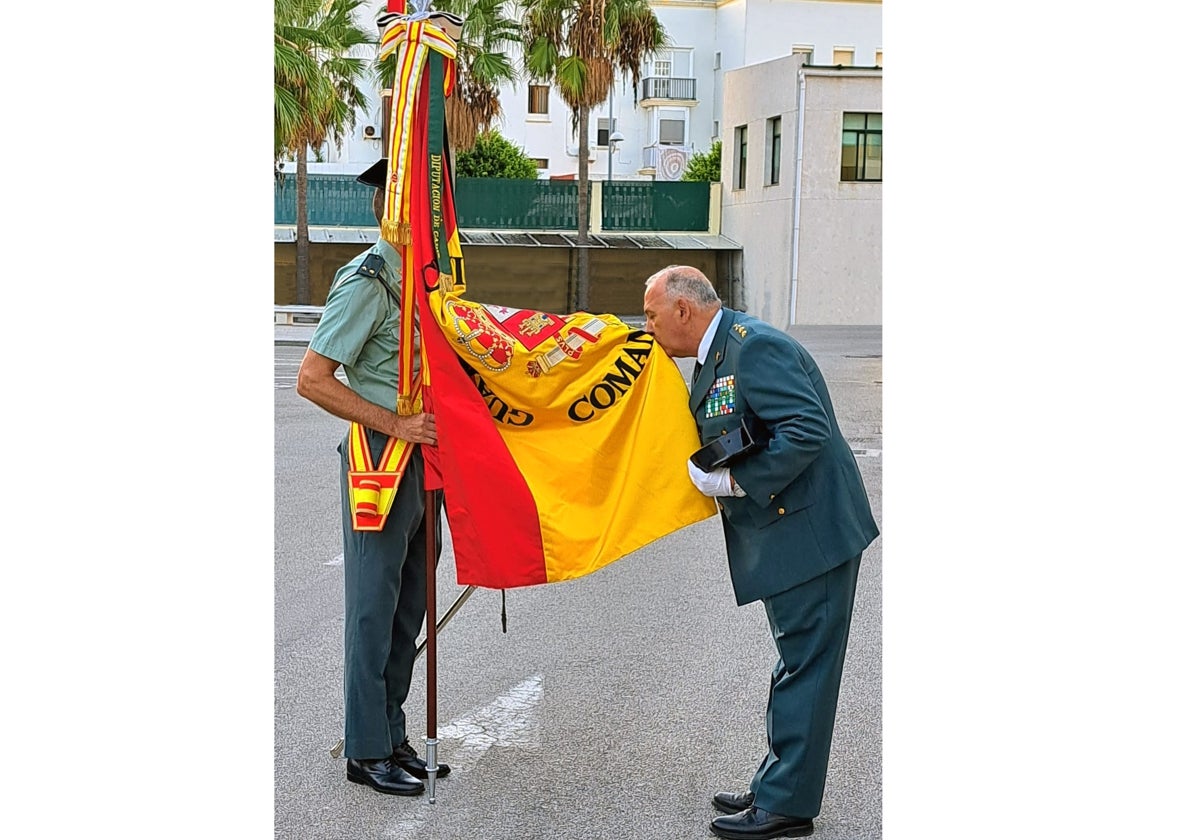 El Coronel Jefe de la Comandancia de la Guardia Civil de Cádiz, Jesús Núñez.