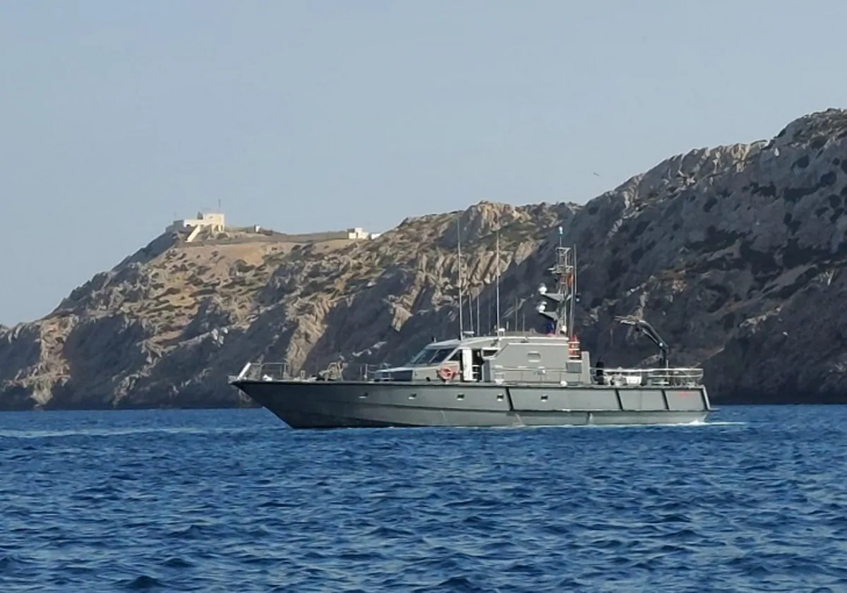 Imagen del patrullero 'Isla de León'.