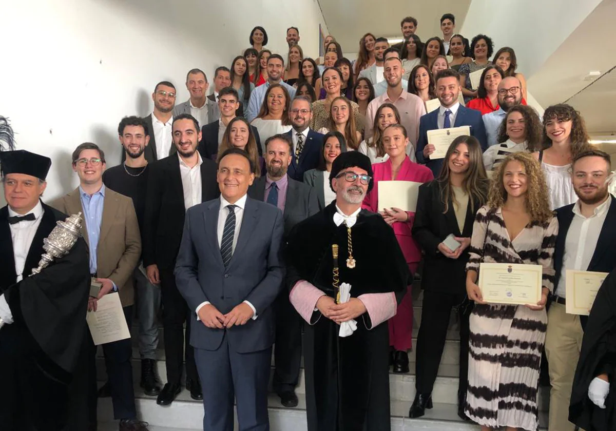 60 estudiantes han recogido los premios extraordinarios de Doctorado, Máster y Grado.