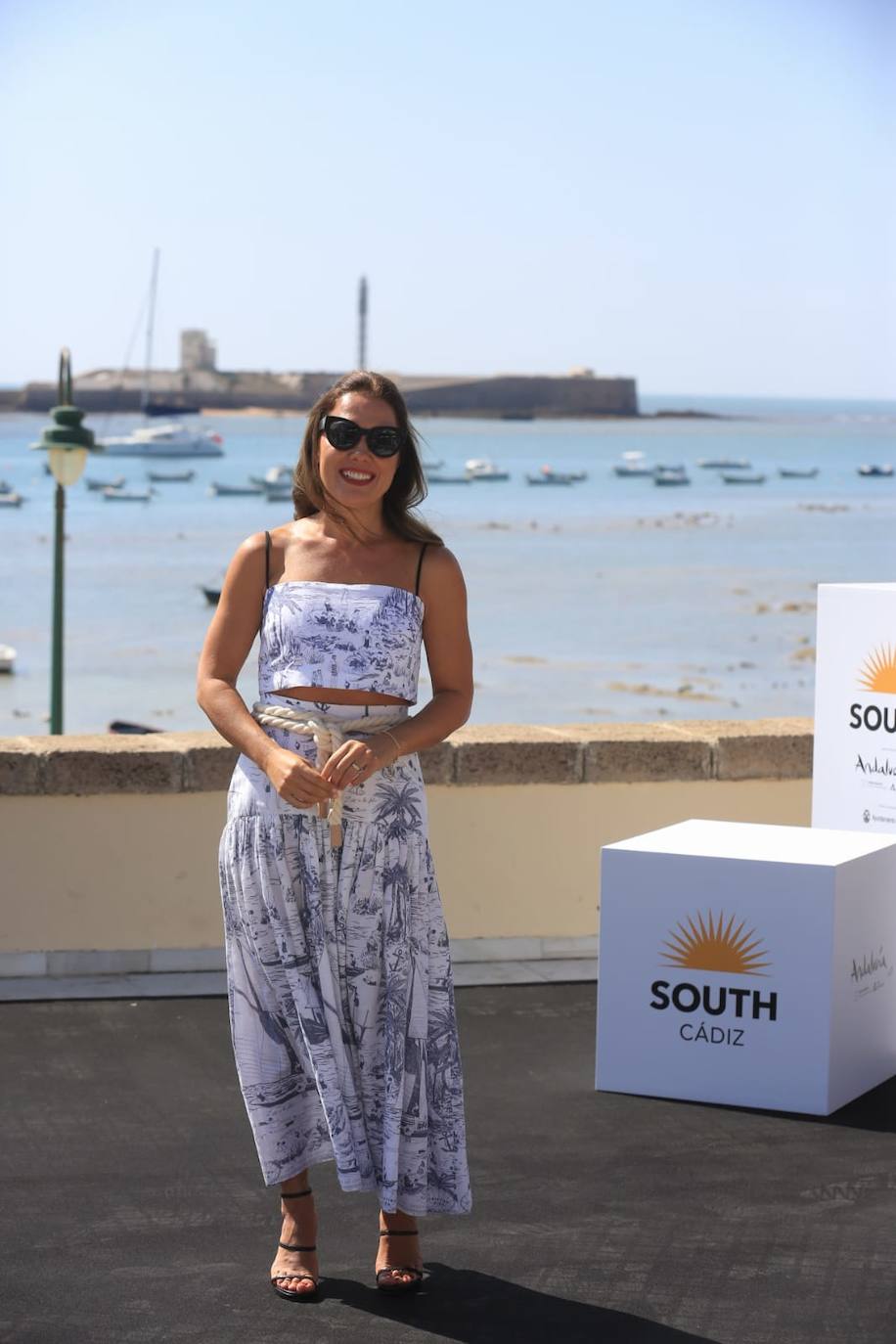 En imágenes: El equipo de &#039;La ley del mar&#039;, con Luis Tosar a la cabeza, en La Caleta