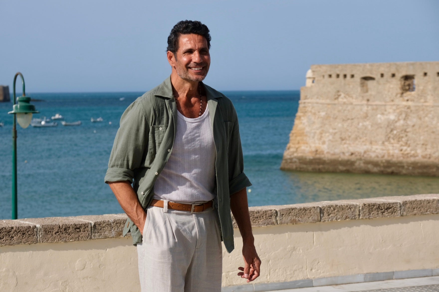 Todas las imágenes del photocall en La Caleta: José Coronado, Óscar Higares, Luis Merlo