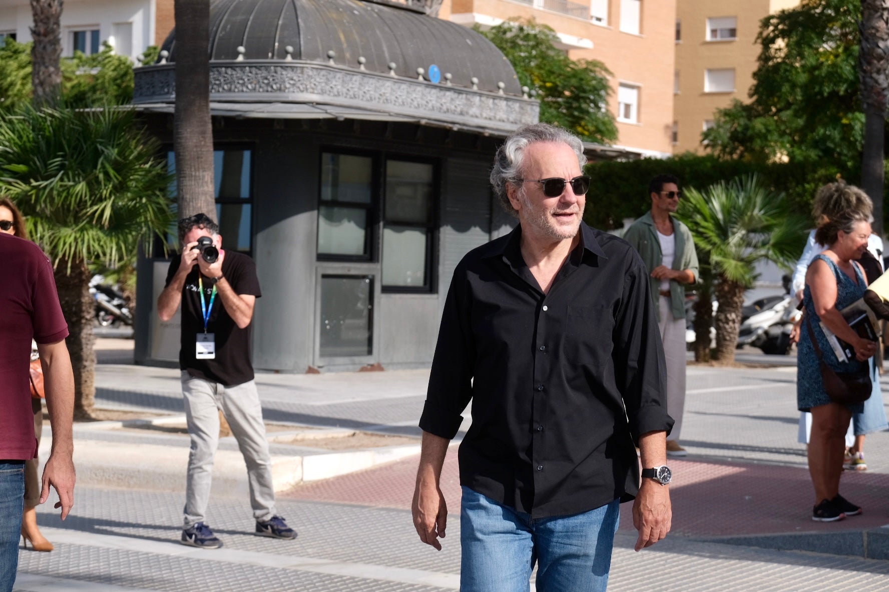 Todas las imágenes del photocall en La Caleta: José Coronado, Óscar Higares, Luis Merlo