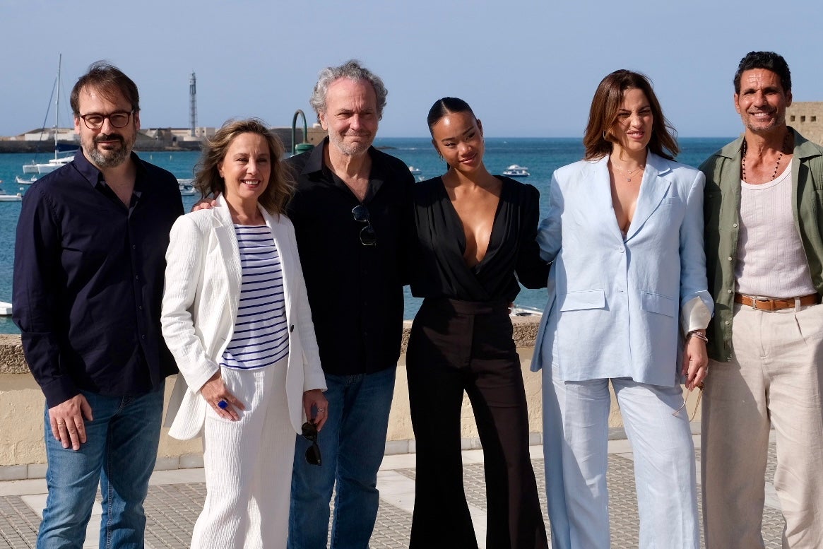 Todas las imágenes del photocall en La Caleta: José Coronado, Óscar Higares, Luis Merlo