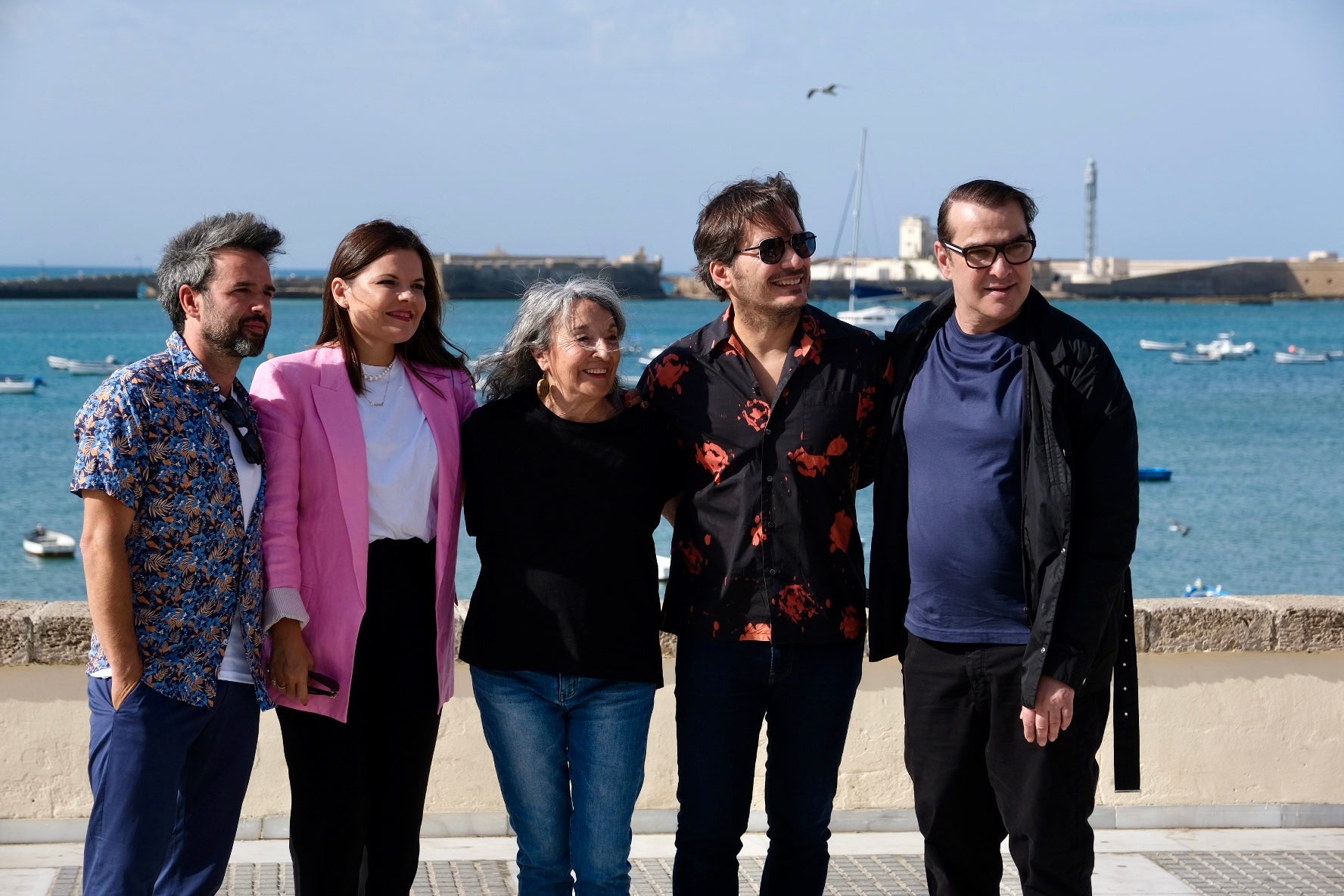 Todas las imágenes del photocall en La Caleta: José Coronado, Óscar Higares, Luis Merlo