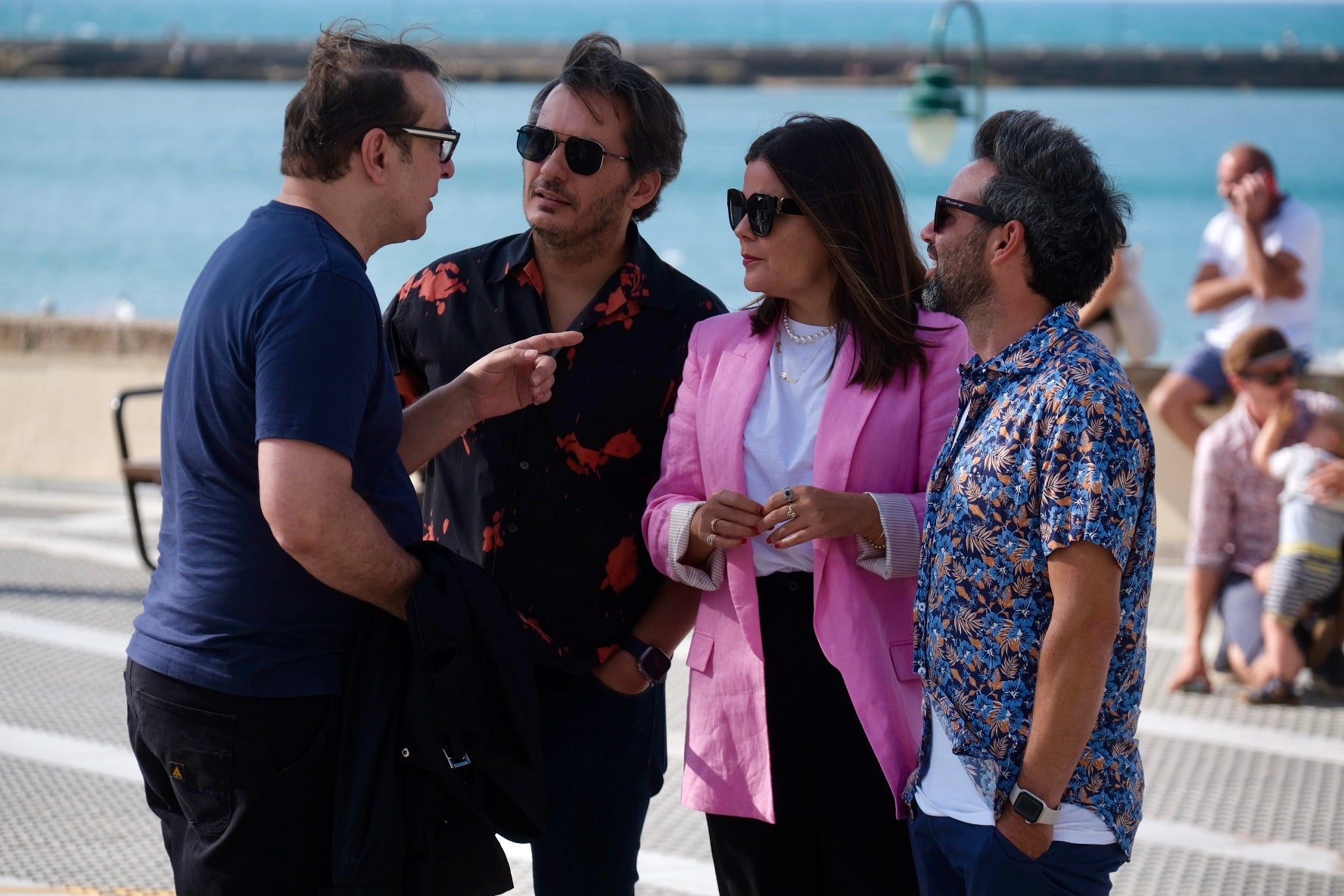 Todas las imágenes del photocall en La Caleta: José Coronado, Óscar Higares, Luis Merlo