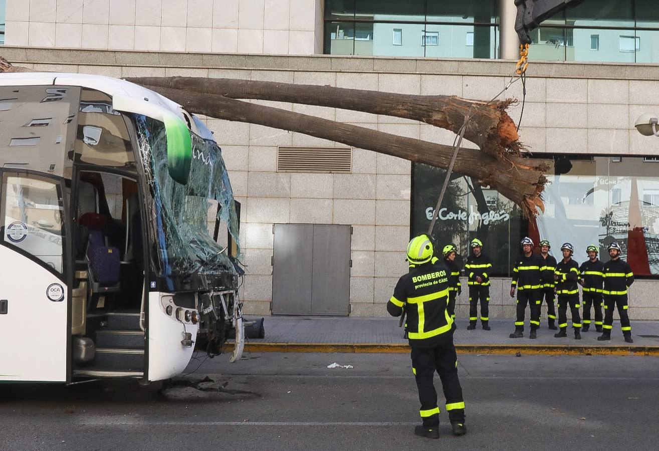 Fotos: Grave accidente de tráfico en Cádiz