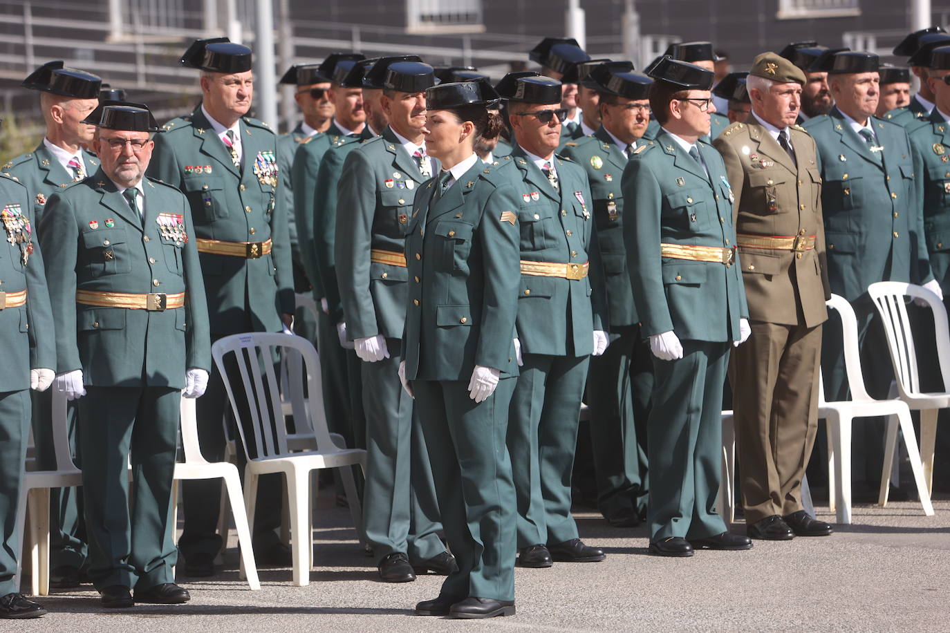 Fotos: La Guardia Civil rinde homenaje a su patrona en Cádiz