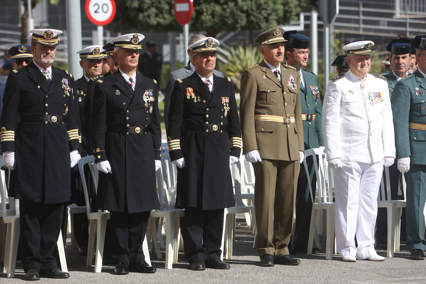 Fotos: La Guardia Civil rinde homenaje a su patrona en Cádiz