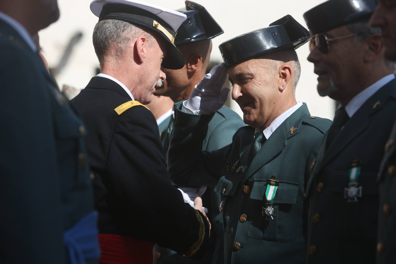 Fotos: La Guardia Civil rinde homenaje a su patrona en Cádiz