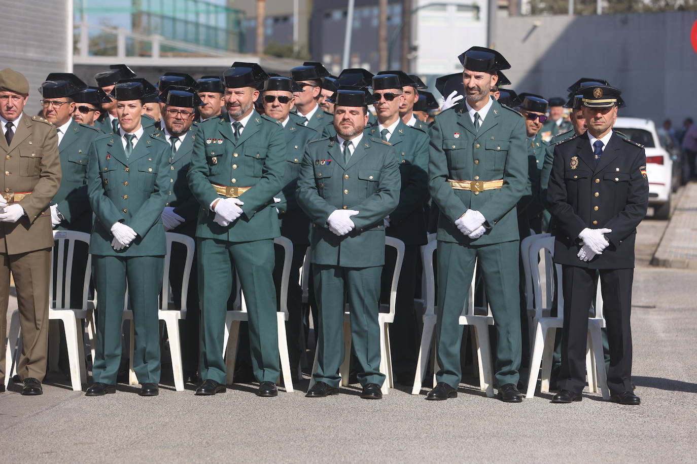 Fotos: La Guardia Civil rinde homenaje a su patrona en Cádiz