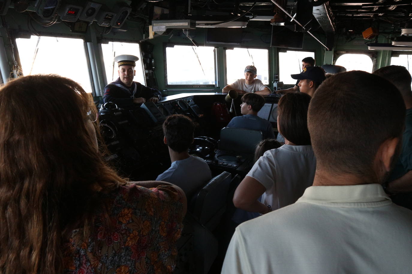En imágenes: Más de 2.000 personas visitan la Base Naval de Rota con motivo del Día de la Fiesta Nacional