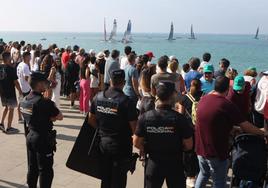 La Policía Nacional blinda Cádiz en Sail GP ante la amenaza terrorista internacional
