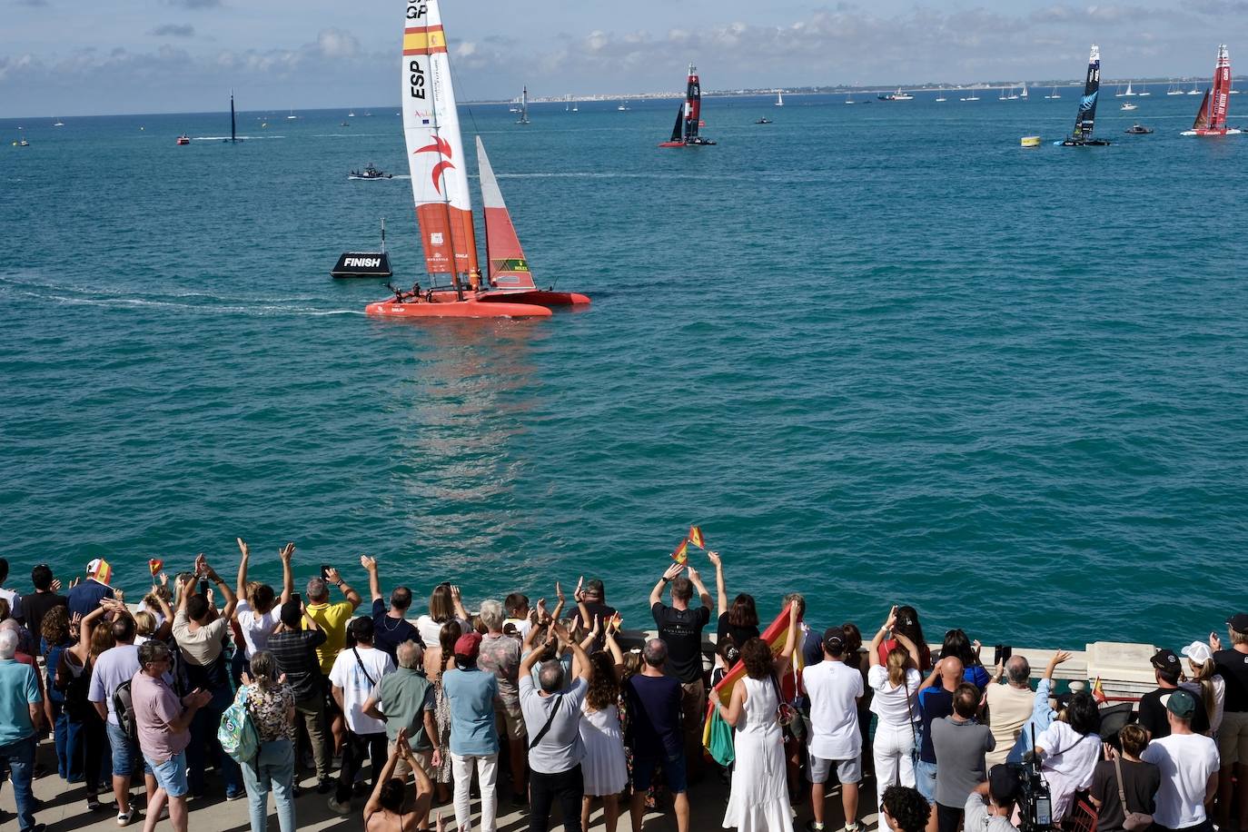 Fotos: Así ha sido la última jornada de SailGP en Cádiz