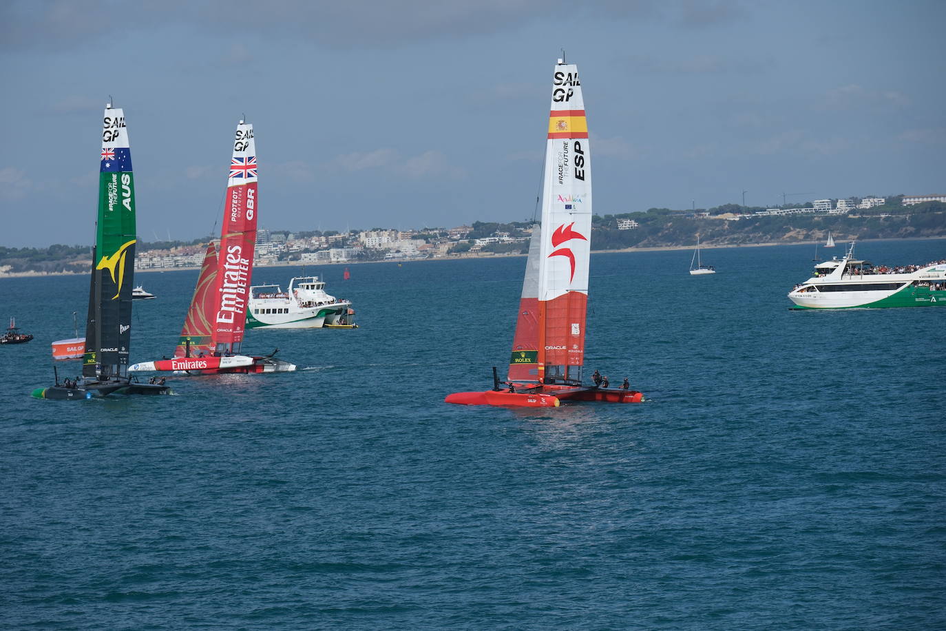 Fotos: Así ha sido la última jornada de SailGP en Cádiz