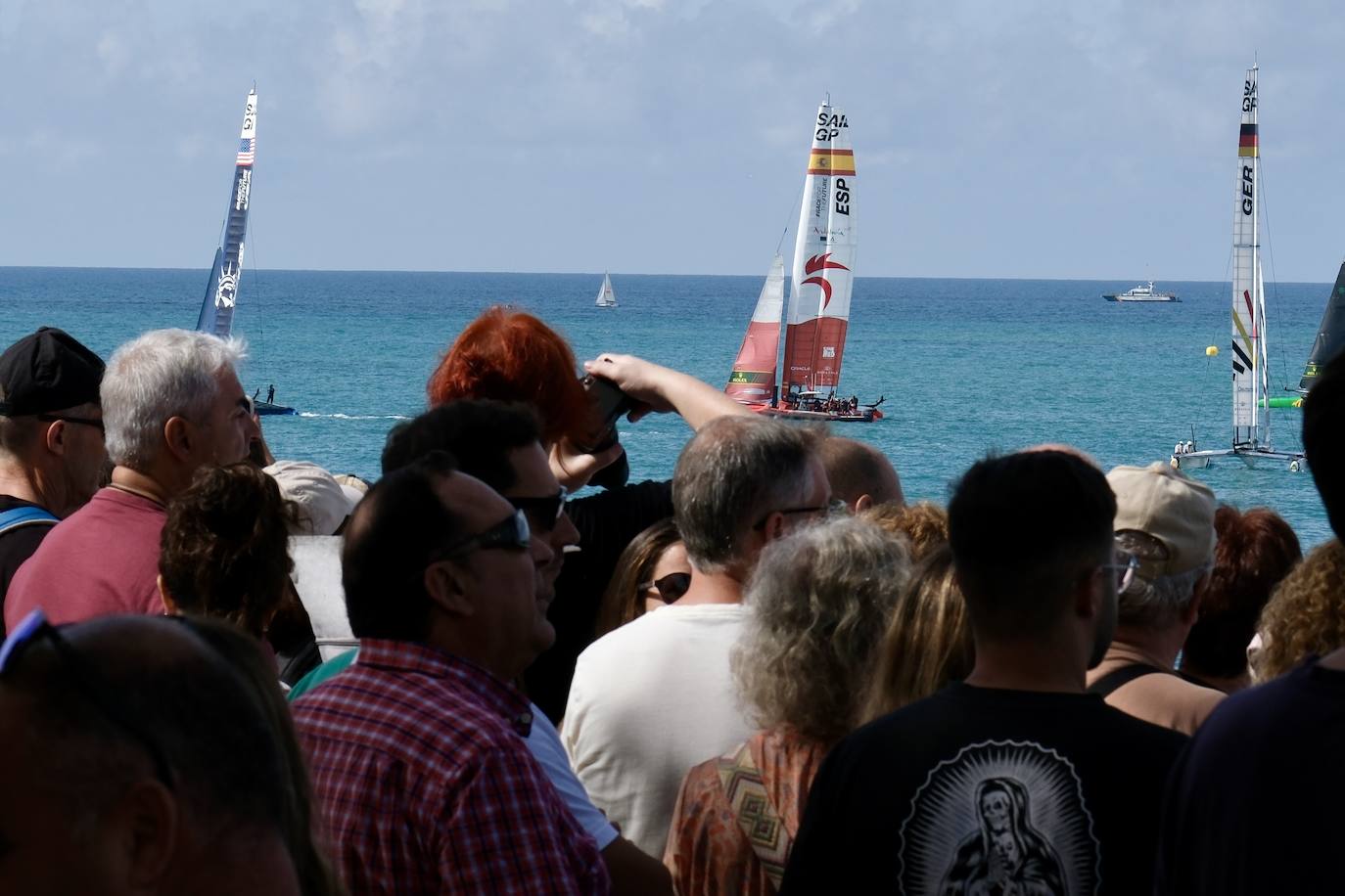 Fotos: Así ha sido la última jornada de SailGP en Cádiz