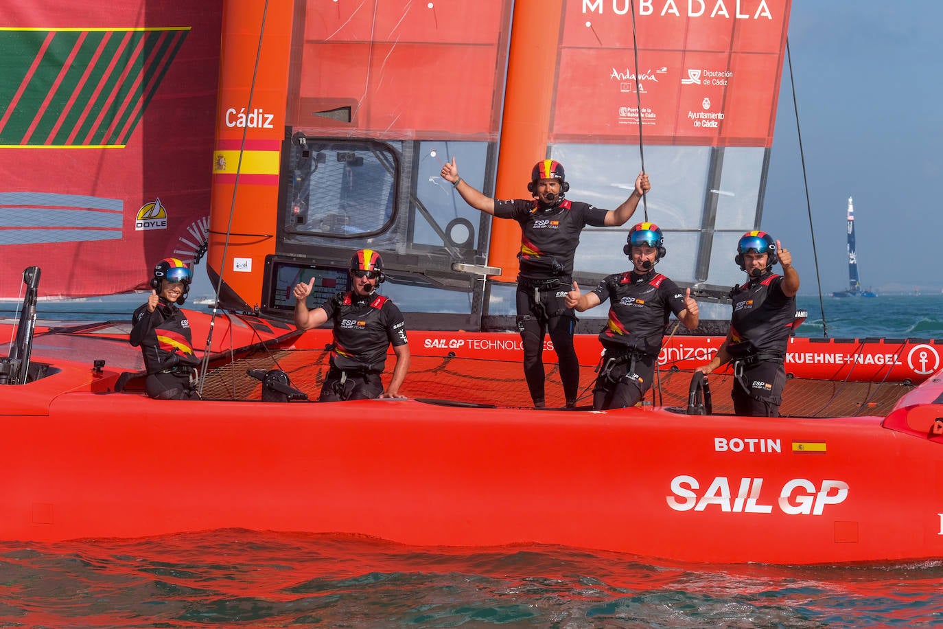 Fotos: Así ha sido la primera jornada de SailGP en Cádiz