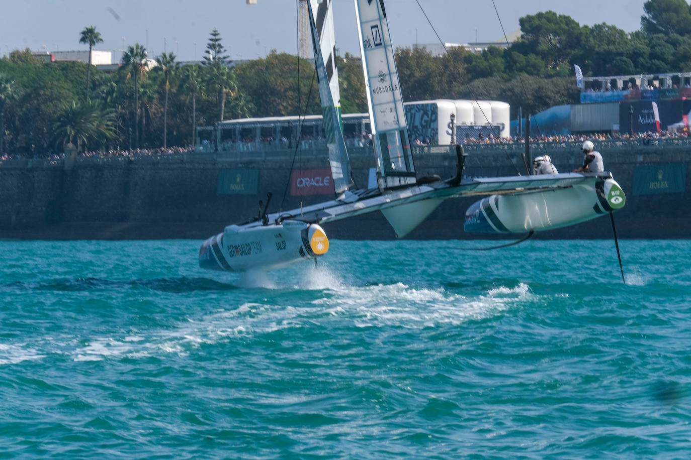 Fotos: Así ha sido la primera jornada de SailGP en Cádiz