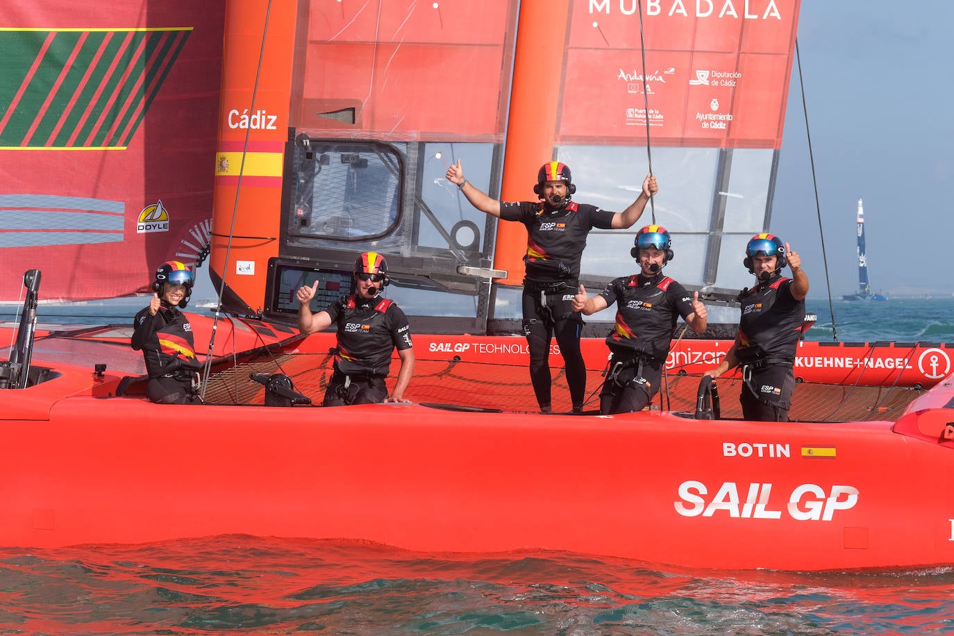 Fotos: Así ha sido la primera jornada de SailGP en Cádiz