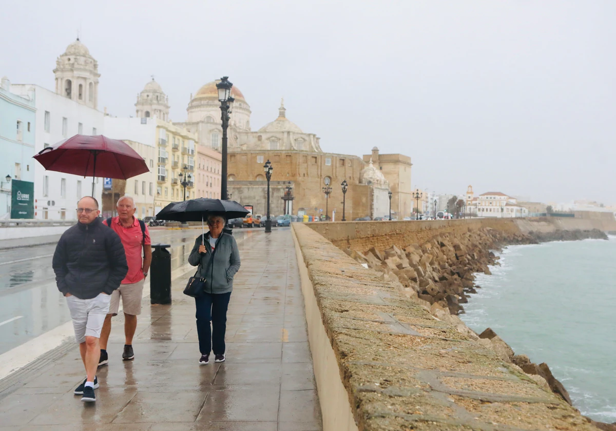 Las lluvias llegan esta semana a Cádiz.