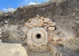 Descubierto de manera fortuita parte del acueducto romano en Jerez