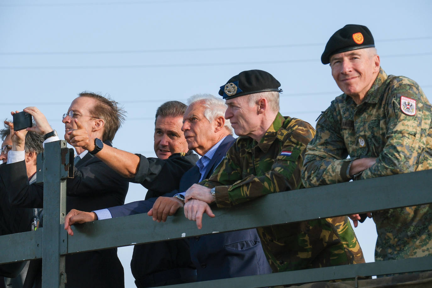 En imágenes: Josep Borrell visita el ejercicio &#039;Milex-23&#039; de la Unión Europea en Cádiz