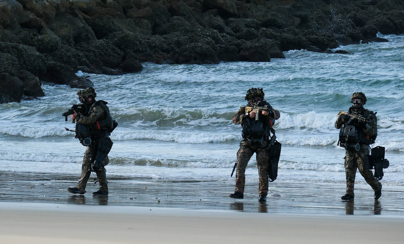 En imágenes: Josep Borrell visita el ejercicio &#039;Milex-23&#039; de la Unión Europea en Cádiz