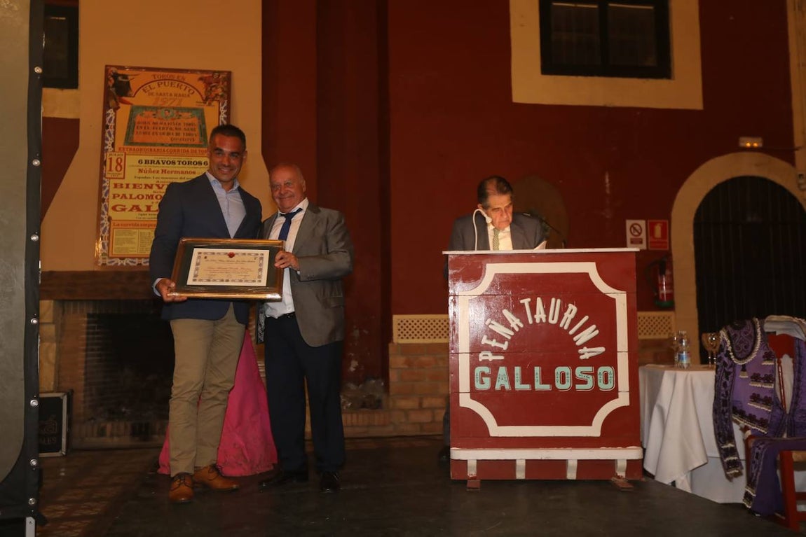 Entrega en El Puerto de los XXIII Premios Taurinos Temporada 2023