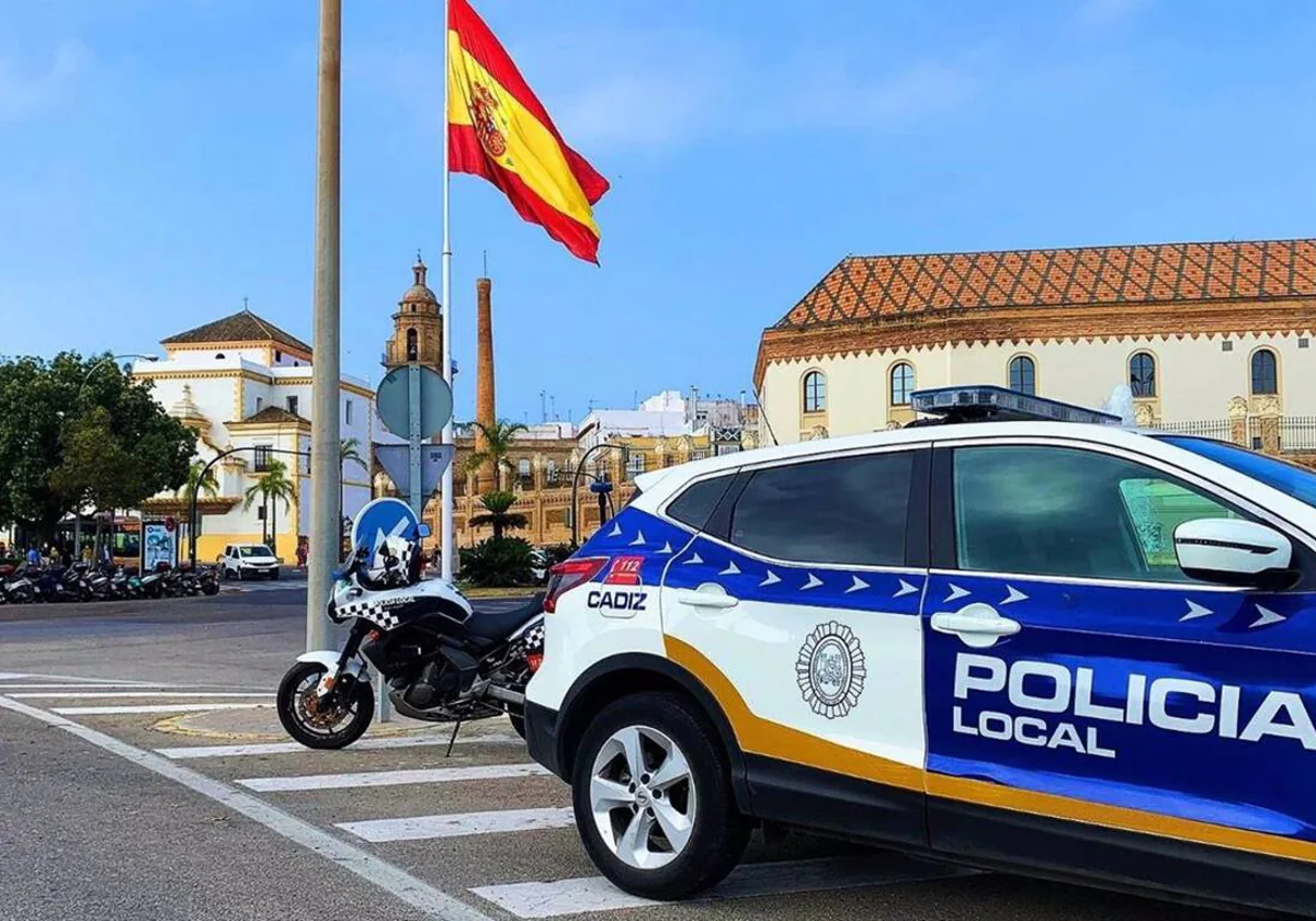 Imagen de la Policía Local de Cádiz.