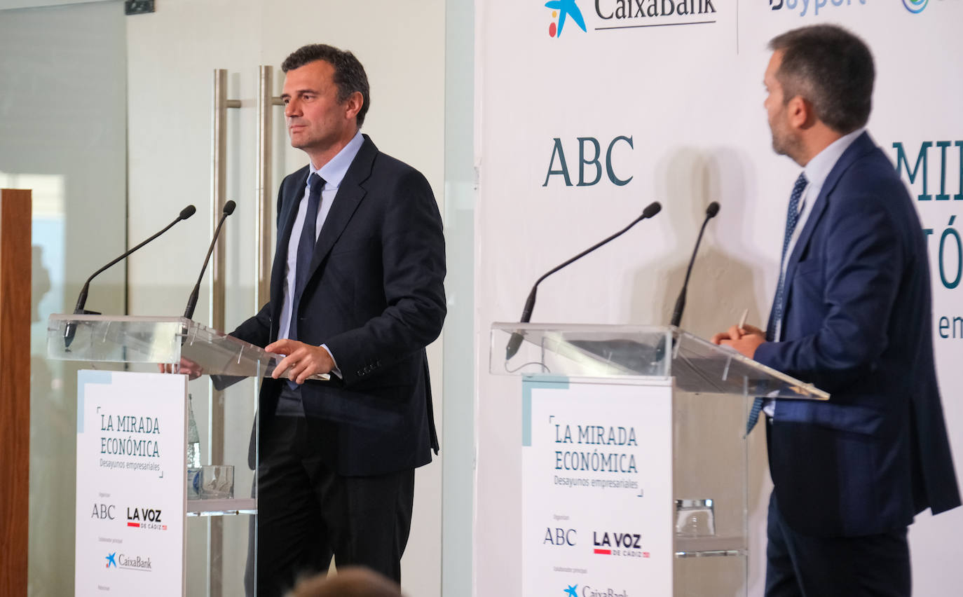 Fotos: Bruno García, alcalde de Cádiz, en la Mirada Económica de ABC y La Voz