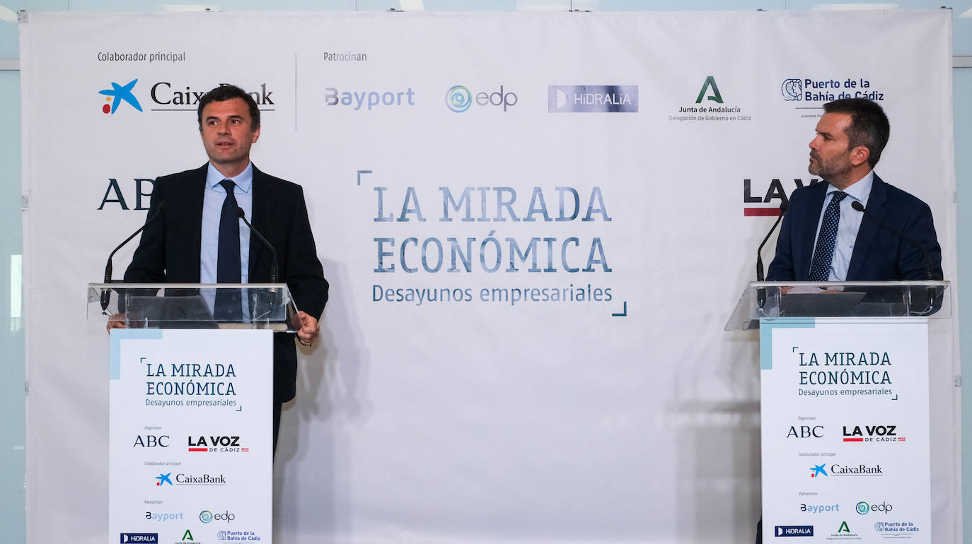 Fotos: Bruno García, alcalde de Cádiz, en la Mirada Económica de ABC y La Voz
