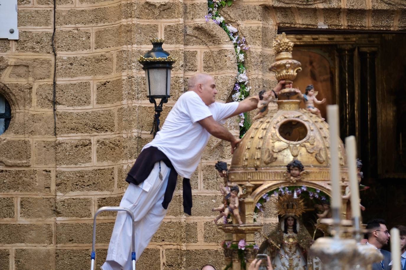 FOTOS: Procesión de la Virgen de la Palma