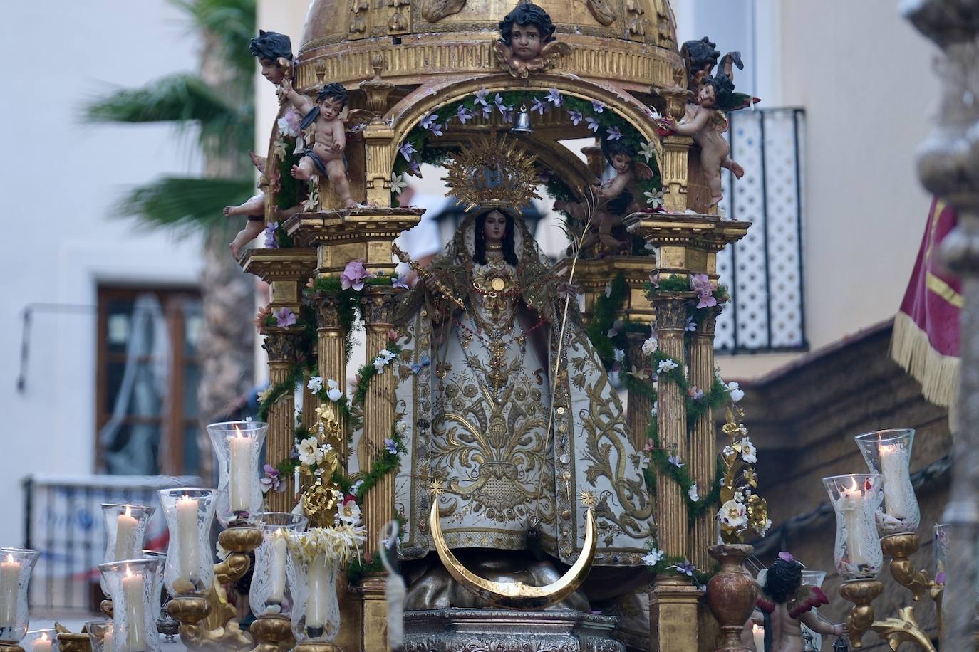 FOTOS: Procesión de la Virgen de la Palma