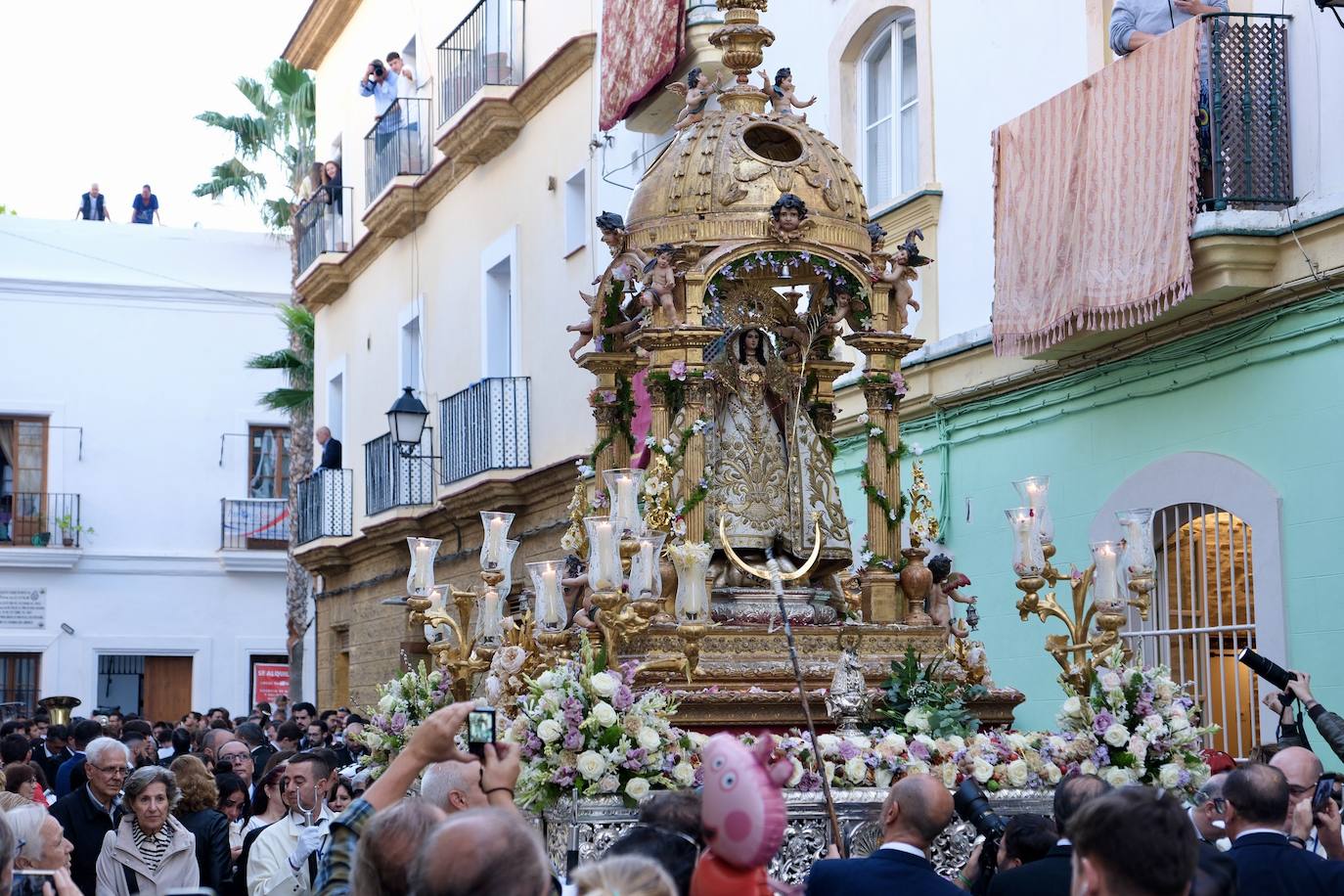 FOTOS: Procesión de la Virgen de la Palma