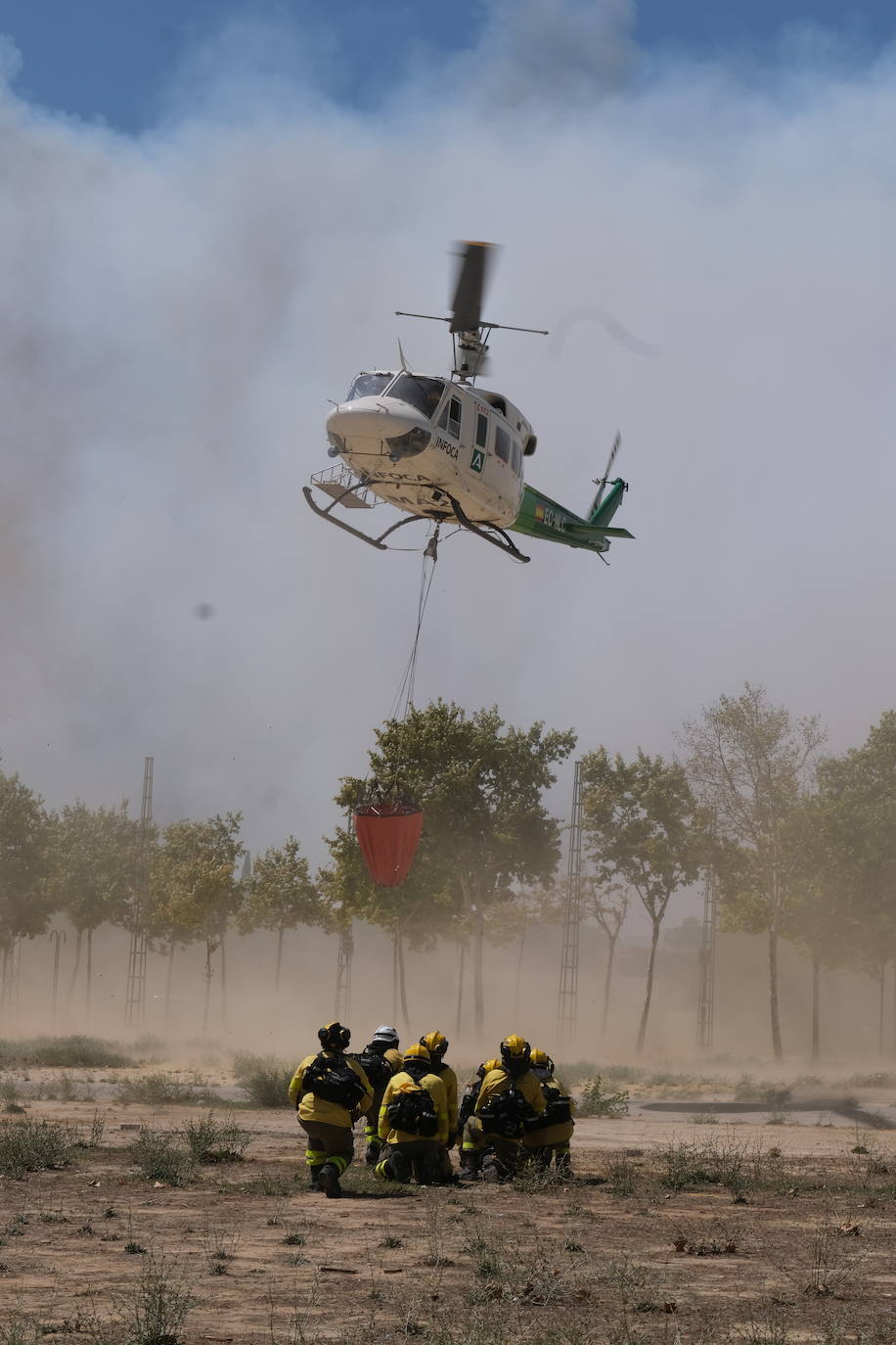 Fotos: el incendio en las Canteras de Puerto Real, en imágenes
