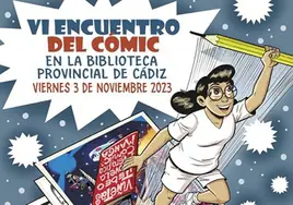 El VI Encuentro del Cómic llega a la Biblioteca Pública Provincial de Cádiz este viernes