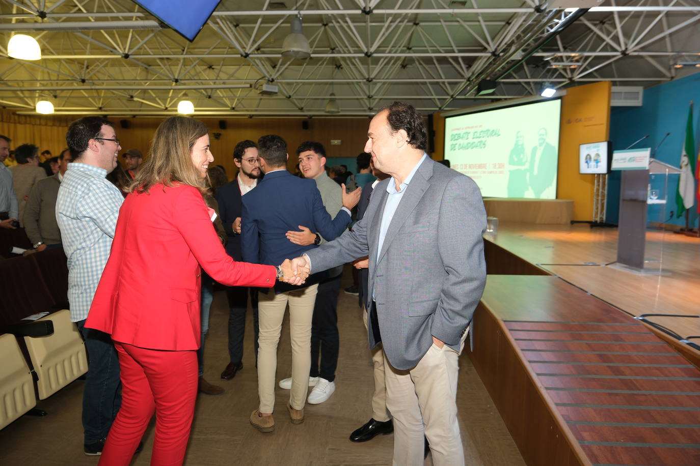 Fotos: cara a cara entre los candidatos a dirigir la Universidad de Cádiz
