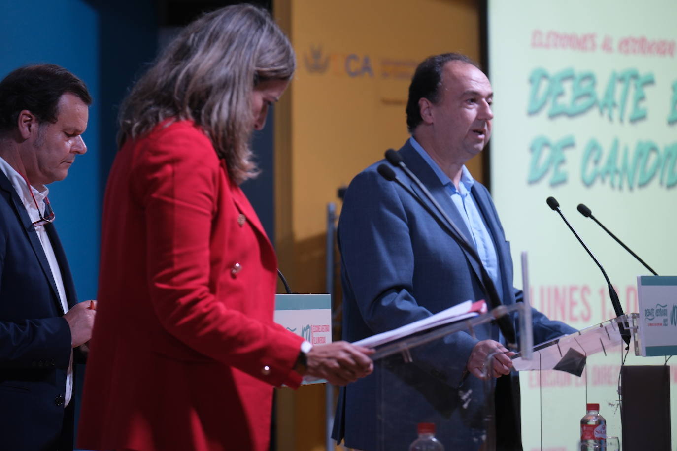 Fotos: cara a cara entre los candidatos a dirigir la Universidad de Cádiz