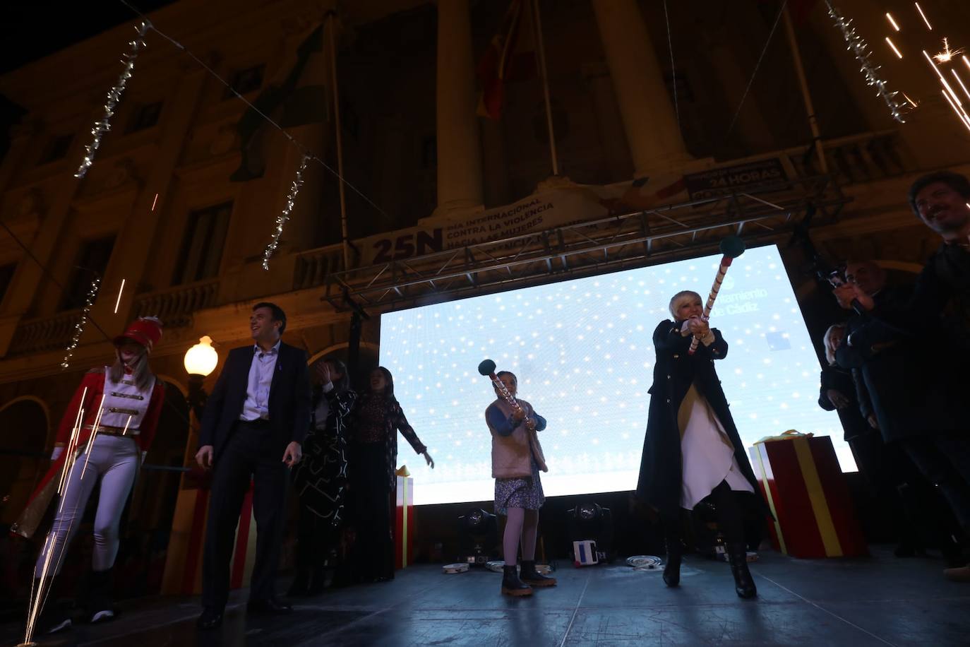 Cádiz ya vive la Navidad