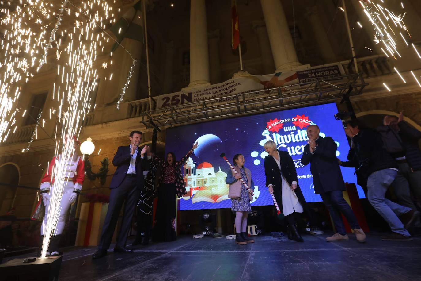 Cádiz ya vive la Navidad