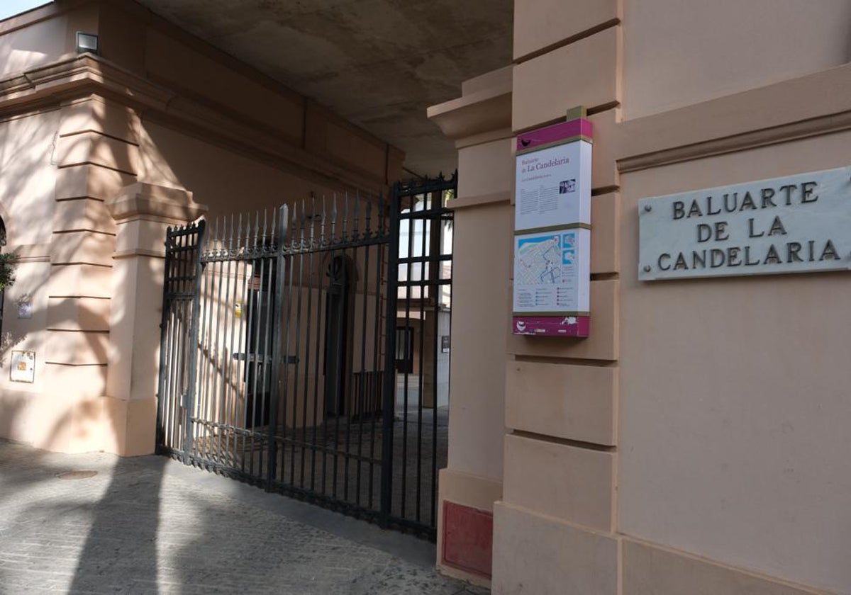 Acceso al Baluarte de la Candelaria.