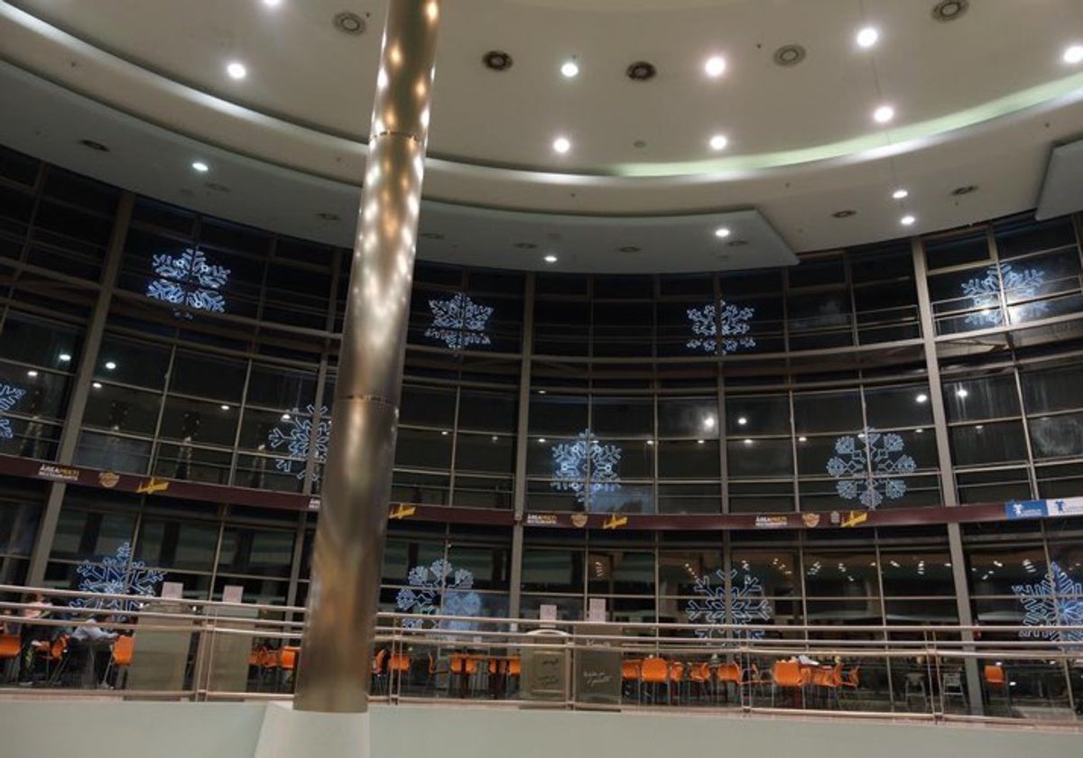 Iluminación en El Corte Inglés de Cádiz