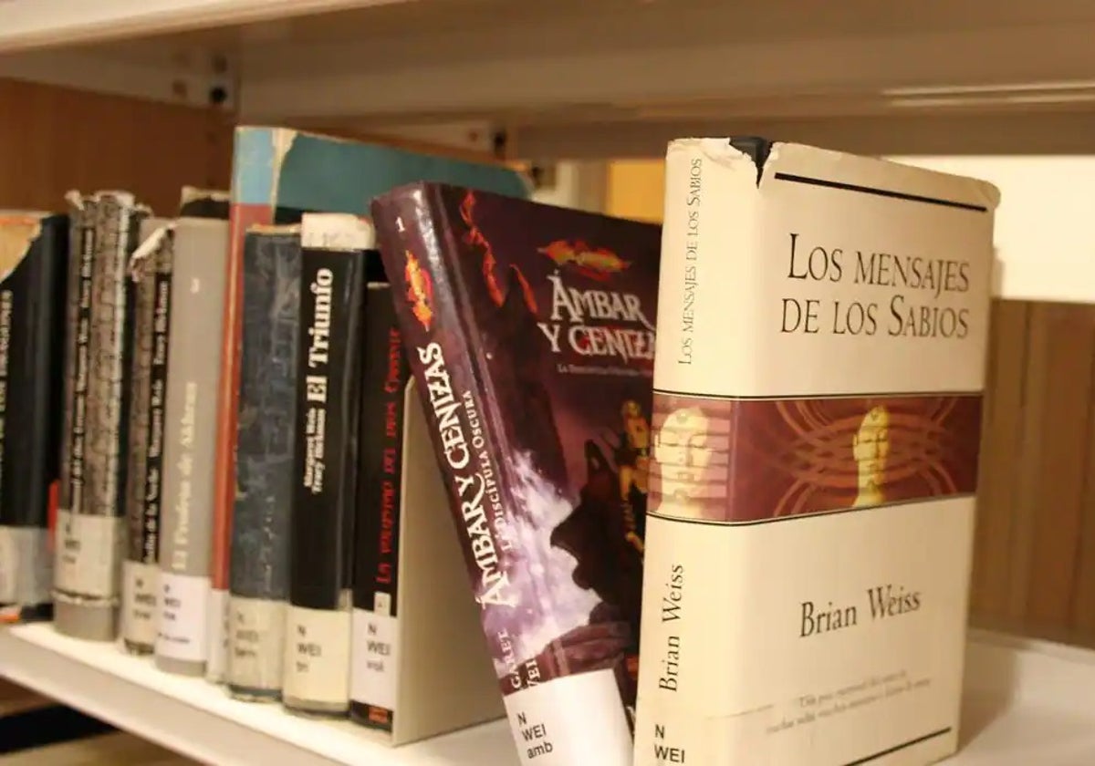 Libros de una biblioteca