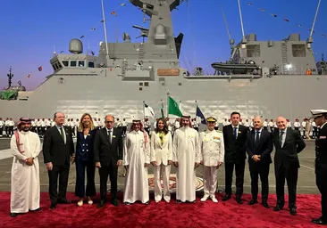 Navantia entrega a la Marina saudí la cuarta corbeta construida en San Fernando