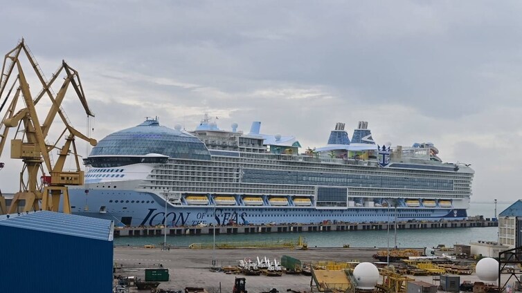 El nuevo titán de los mares ya está en Cádiz: así es el Icon of the Seas