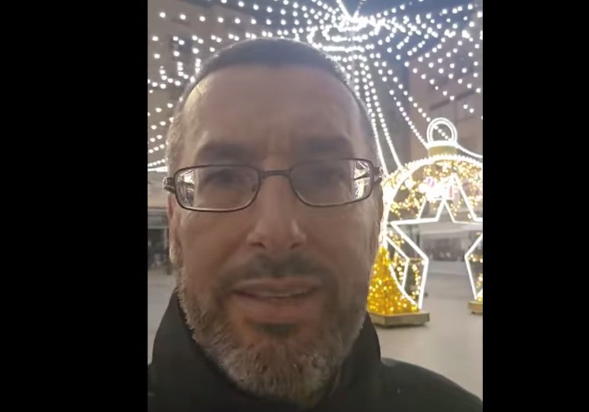 Juan Franco, alcalde de La Línea, sobre las luces de Navidad del municipio.