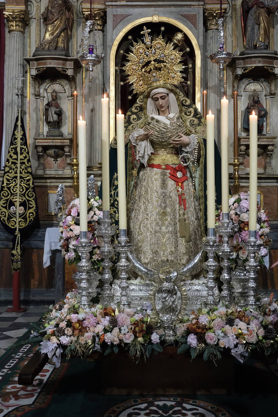 Fotos: Rezo Vespertino del Santo Rosario