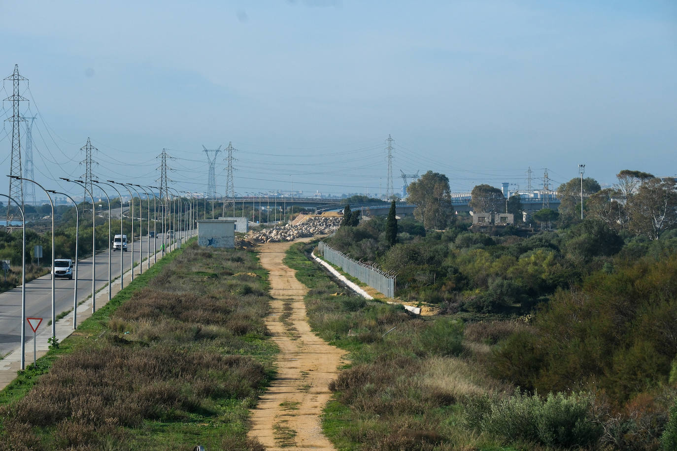 Así está la obra del tren de La Cabezuela