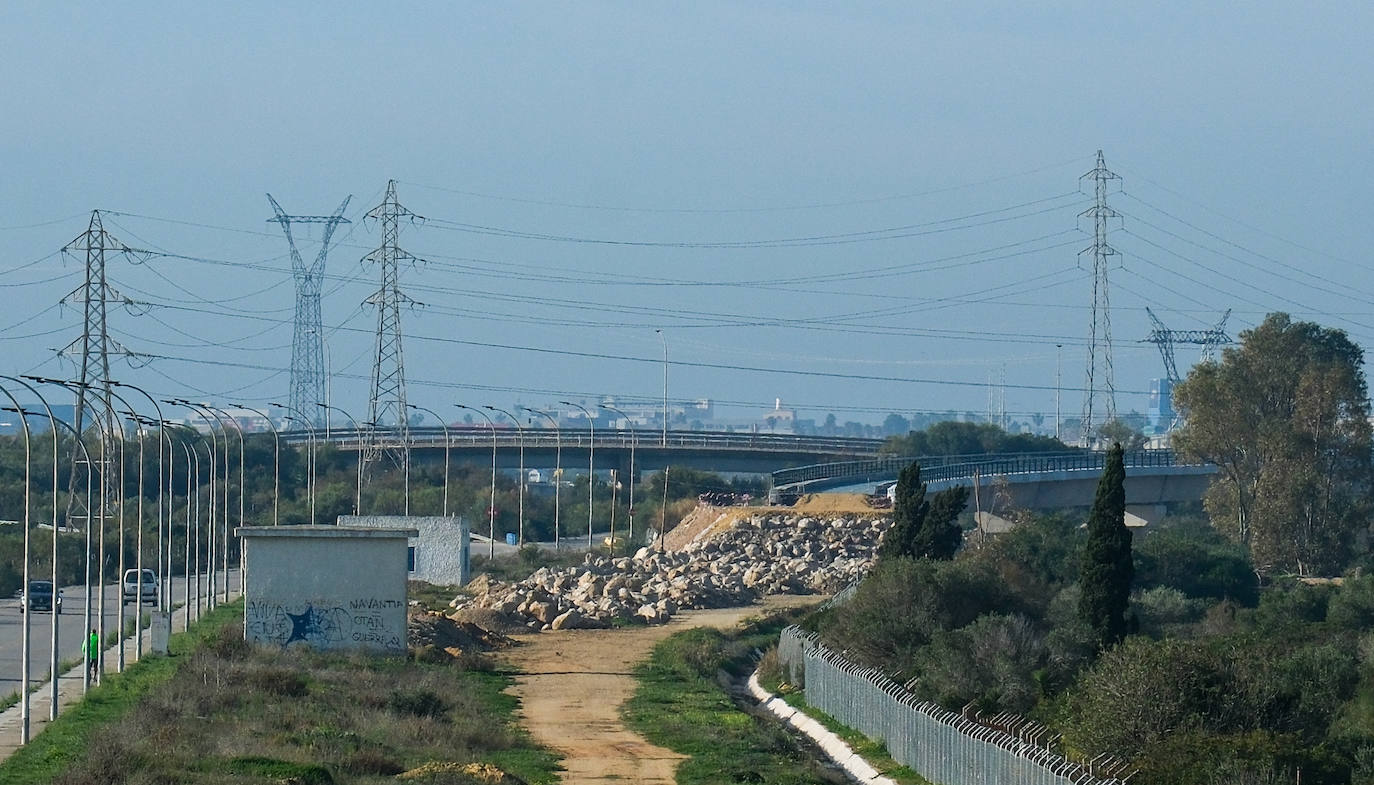 Así está la obra del tren de La Cabezuela