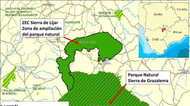 Ecologistas quiere ampliar el Parque Natural de la Sierra de Grazalema